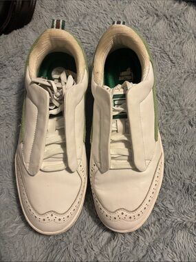Fila White and Green Men’s Sneakers